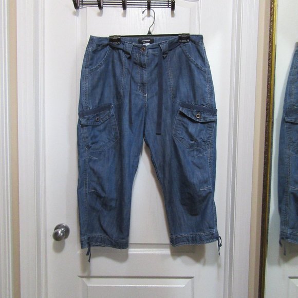 Jean look capri's Penningtons size 14 - Picture 1 of 12